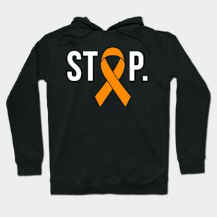 Stop Orange Ribbon Gun Violence Awareness Hoodie